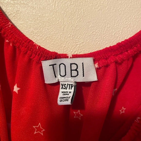 Tobi lace up halter top size xs - Picture 3 of 5